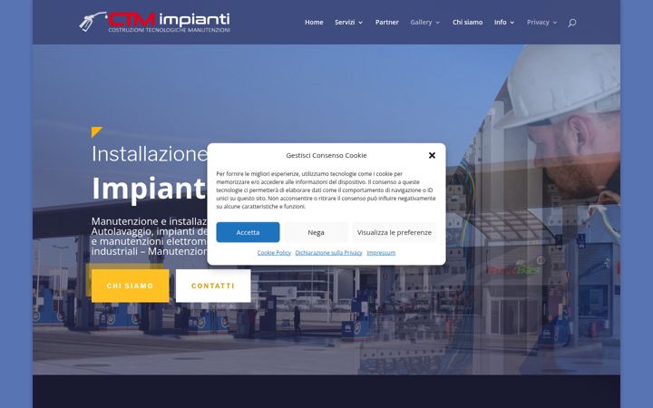 Екранна снимка на ctmimpianti.it