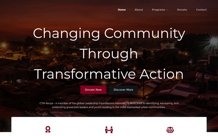 Screenshot of ctmkenya.net