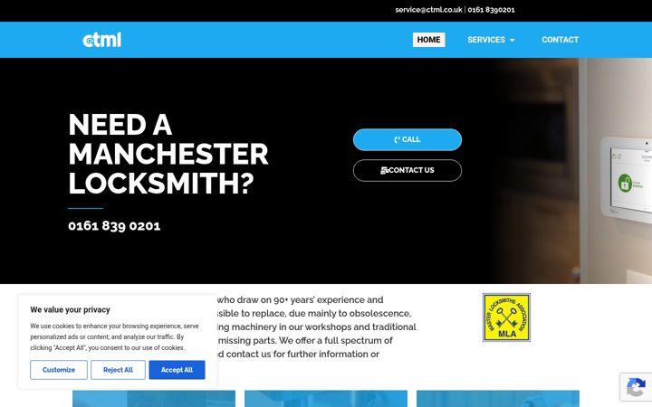 Screenshot di ctml.co.uk