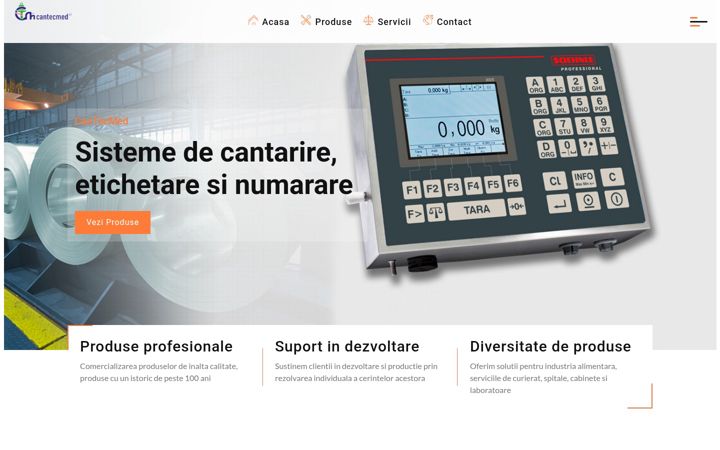 Screenshot of ctmro.ro