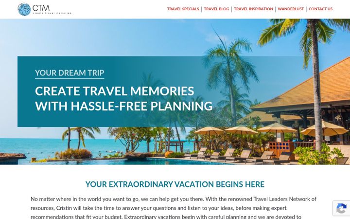 Screenshot of ctmtrips.net