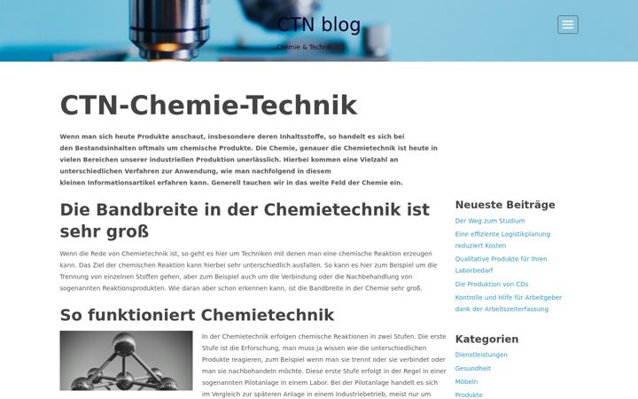 Screenshot of ctn-chemie-technik.de
