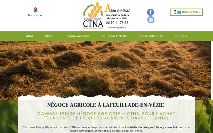 Screenshot of ctna-alain-cammas.fr