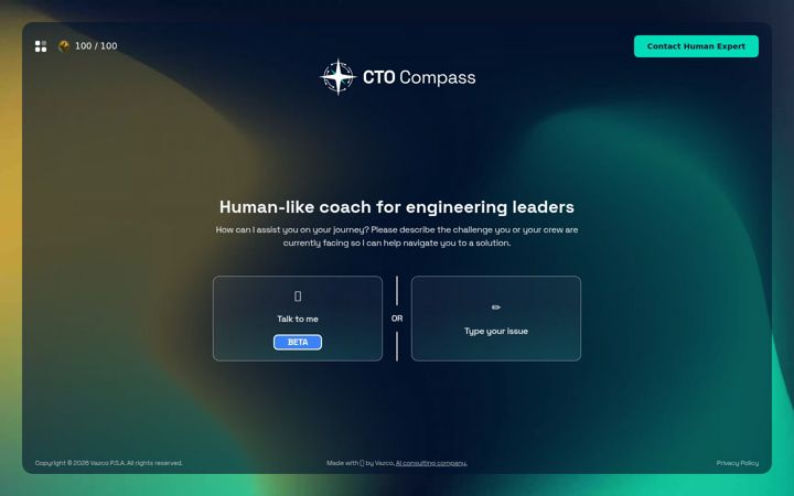 Екранна снимка на ctocompass.eu