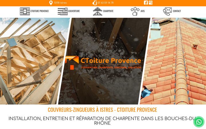 Screenshot of ctoiture-provence.fr