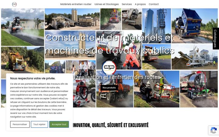 Screenshot of ctp-constructeur.fr