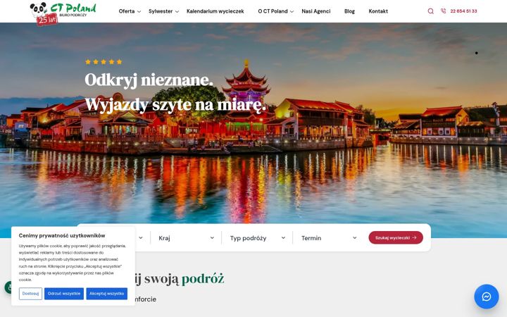 Ekrano kopija ctpoland.com.pl