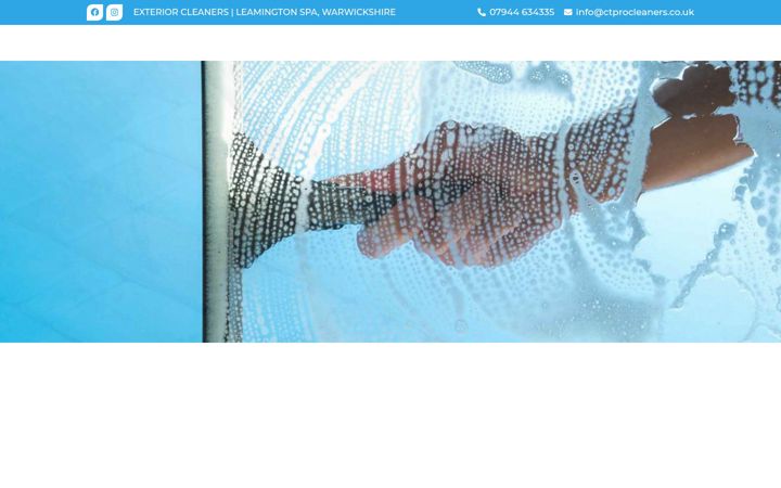 Screenshot of ctprocleaners.co.uk