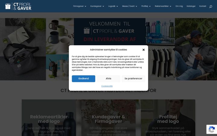 Screenshot of ctprofiloggaver.dk