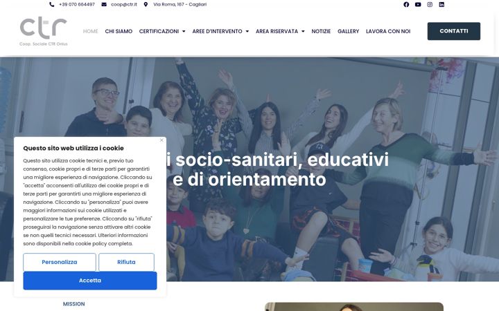 Screenshot of ctr.it