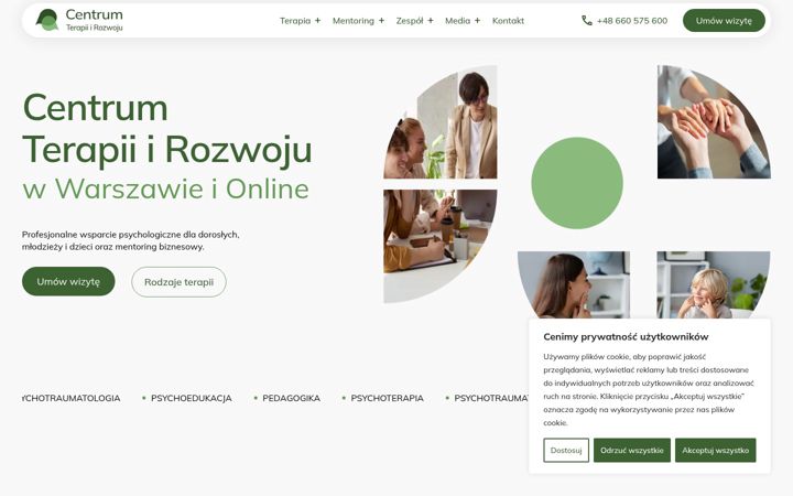 Screenshot of ctr.org.pl