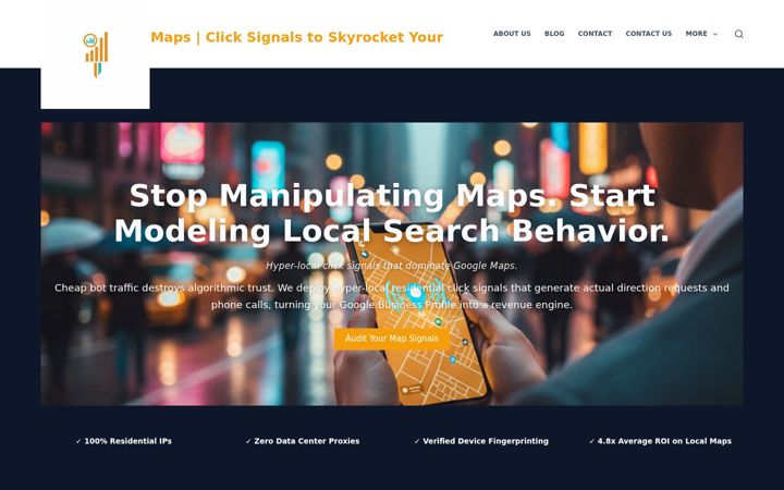 Screenshot of ctrboostformaps.com