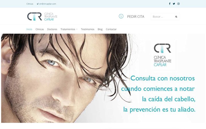 Screenshot of ctrcapilar.com