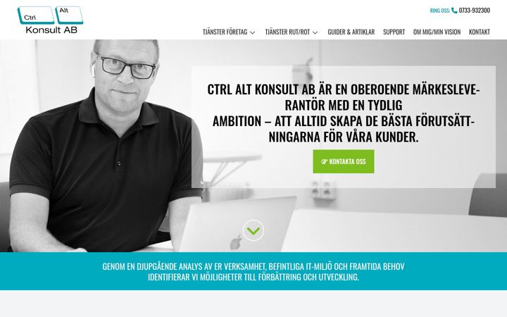 Screenshot of ctrl-alt.se