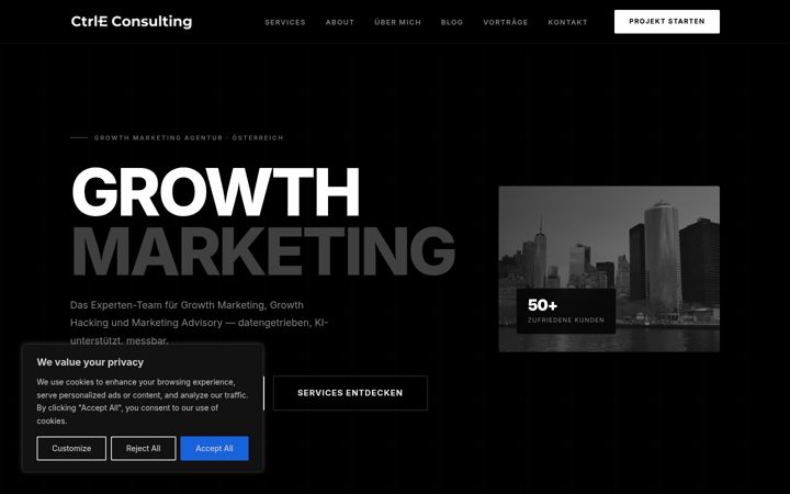 Screenshot of ctrleconsulting.com