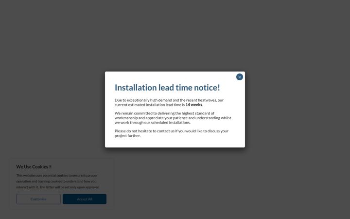 Screenshot of cts-hvac.co.uk