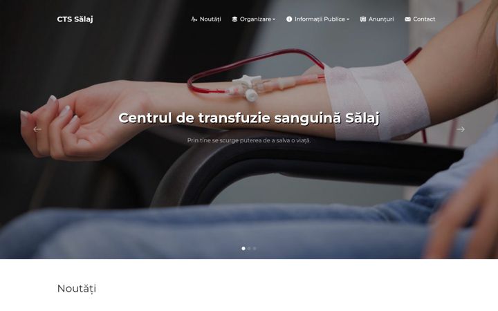 Screenshot of cts-salaj.ro