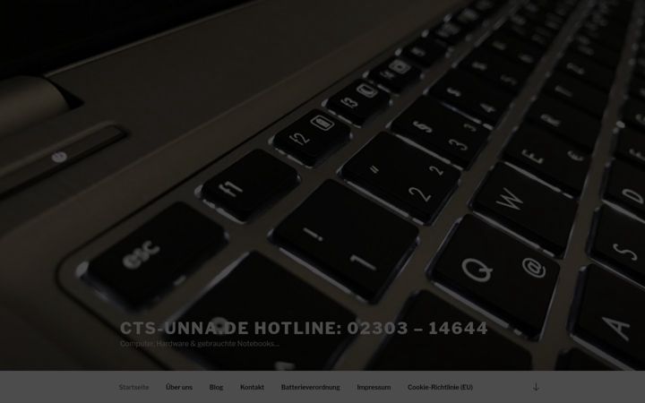 Screenshot of cts-unna.de