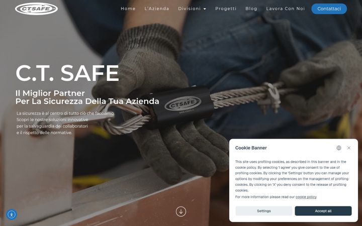 Screenshot of ctsafe.it