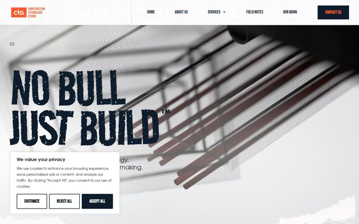 Screenshot of ctsbim.com