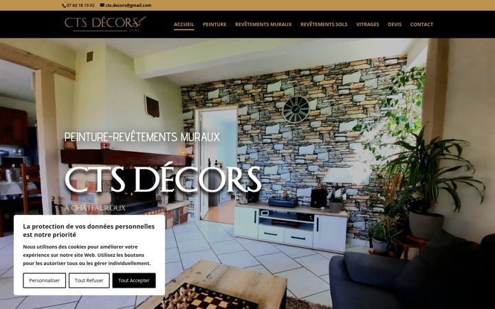 Screenshot of ctsdecors.fr