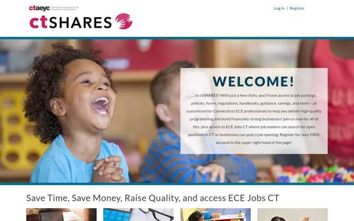 Screenshot of ctshares.org