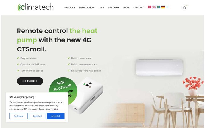 Screenshot of ctsmall.eu