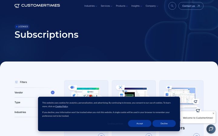 Ekrano kopija ctsoftware.net