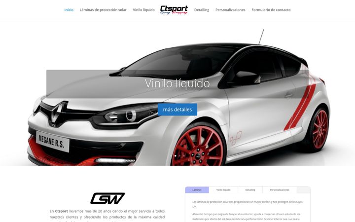 Zrzut ekranu ctsport.es