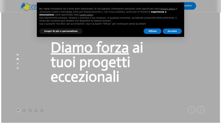 Екранна снимка на ctstrasporti.it