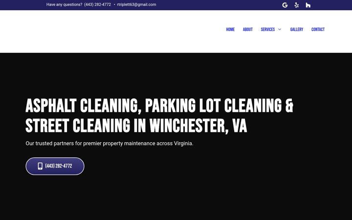 Screenshot of ctsweepers.com