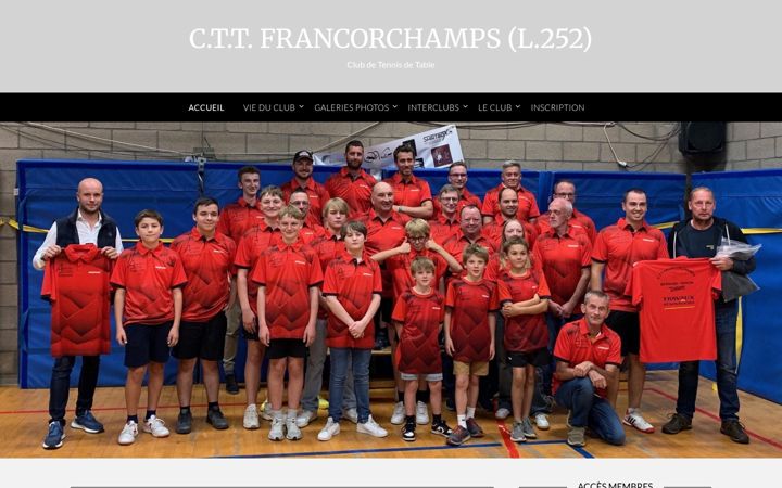 Screenshot of cttfrancorchamps.be