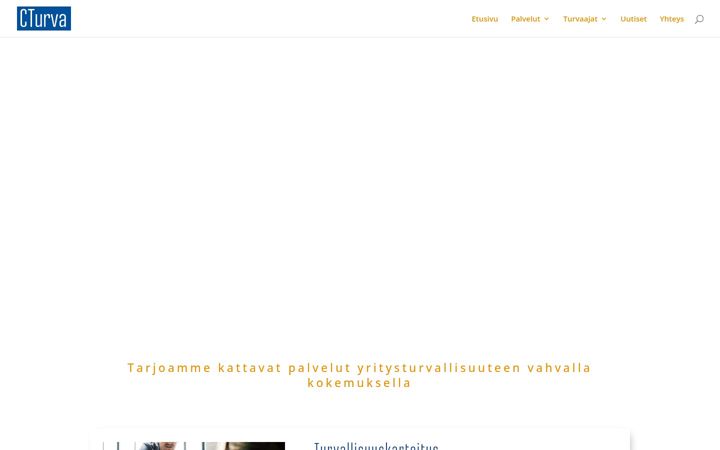 Screenshot of cturva.fi