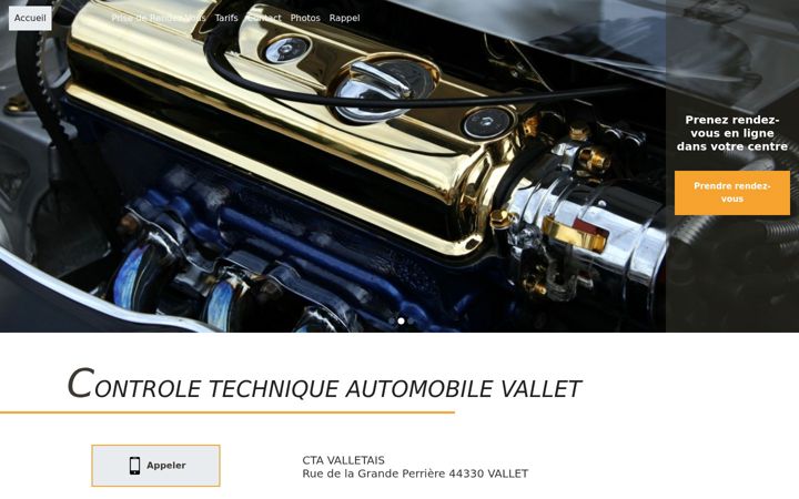 Screenshot of ctvallet.com