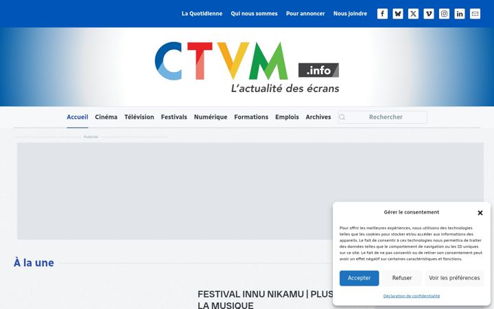 Screenshot of ctvm.info