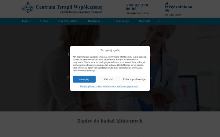 Screenshot of ctw.com.pl