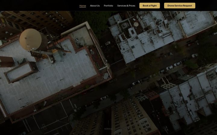 Screenshot of ctxdroneservices.com