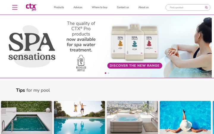 Screenshot of ctxprofessional.com