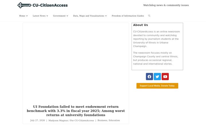 Screenshot of cu-citizenaccess.org