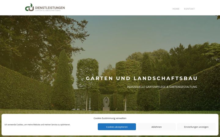 Screenshot of cu-dienstleistungen.de