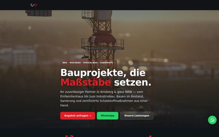 Screenshot of cu-gmbh.eu