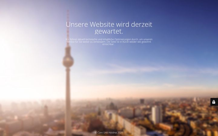 Screenshot of cu-holding.de
