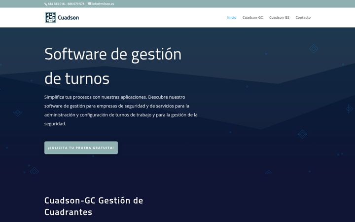 Screenshot of cuadson.com