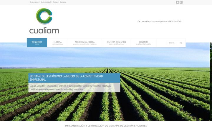 Screenshot von cualiam.es