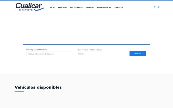 Screenshot of cualicar.gal