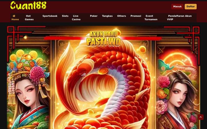 Screenshot of cuan188slot.com