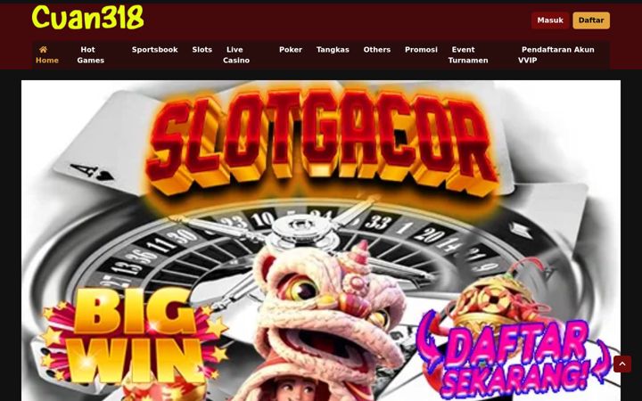 Screenshot of cuan318.com