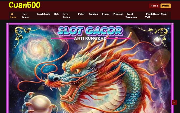 Screenshot of cuan500.org