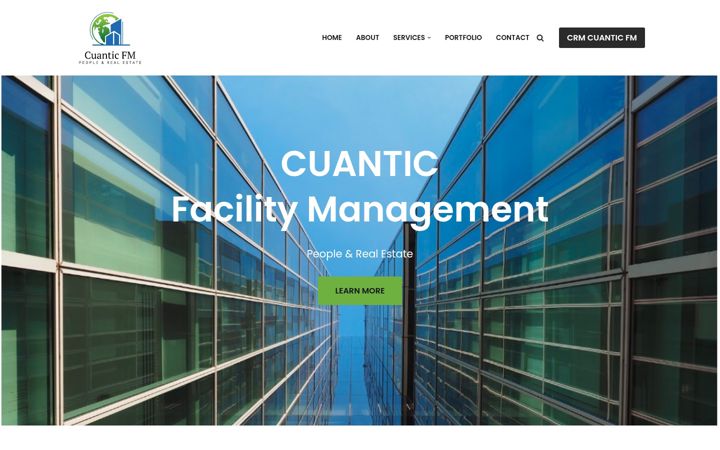 Screenshot of cuanticfm.ro