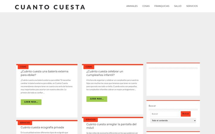 Screenshot of cuanto-cuesta-dinero.com